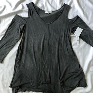 Thyme & Honey Cold Shoulder Top